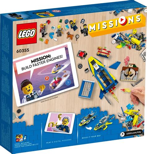 LEGO CITY 60355 Śledztwa wodnej policji Super oferty na klocki LEGO