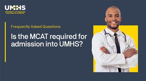 Is The Mcat Required For Admission Into Umhs Youtube