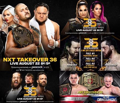 Nxt Takeover Ranking The Buildup To Every Match