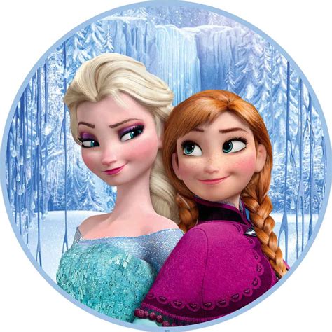 Painel De Festa Redondo Sublimado Em Tecido Tema Frozen Shopee Brasil