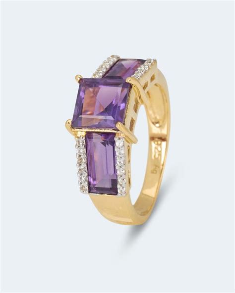 Harry Ivens Ring Mit Amethyst Und Zirkon Hier Online