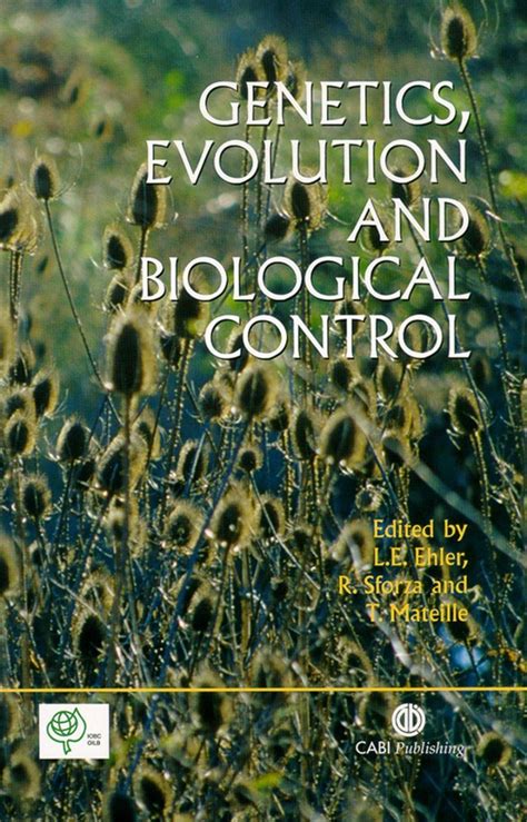 Genetics Evolution And Biological Control Nhbs Academic