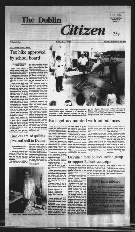 The Dublin Citizen (Dublin, Tex.), Vol. 1, No. 4, Ed. 1 Thursday