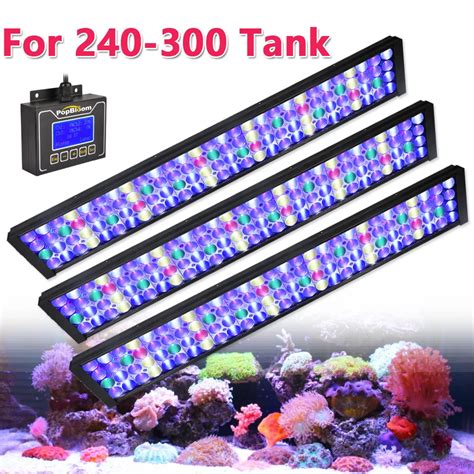 PopBloom Luz Led Inteligente Para Acuario Marino L Mpara De Espectro