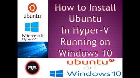 How To Install Ubuntu In Hyper V Ubuntu Virtual Machine On Windows