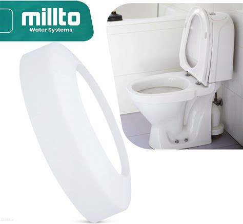 Akcesoria do hydrauliki Millto Rozeta Maskująca Wc Kanalizacja Osłona