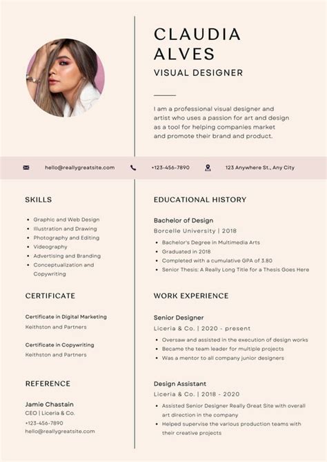 Free, custom printable graphic design resume templates | Canva