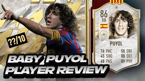 Underrated 🔥 86 Icon Carles Puyol Player Review 86 Rated Base Icon