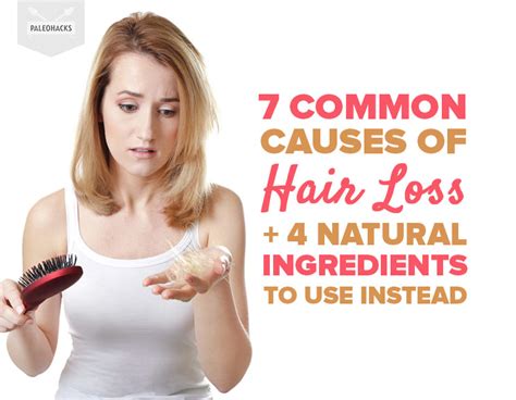 7 Common Causes Of Hair Loss 4 Natural Ingredients To Use Instead