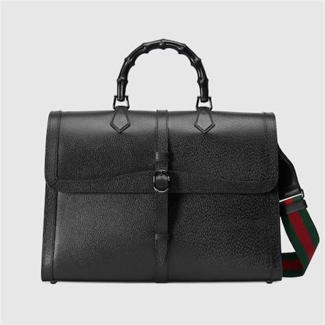 Gucci Diana briefcase in black leather | GUCCI® US