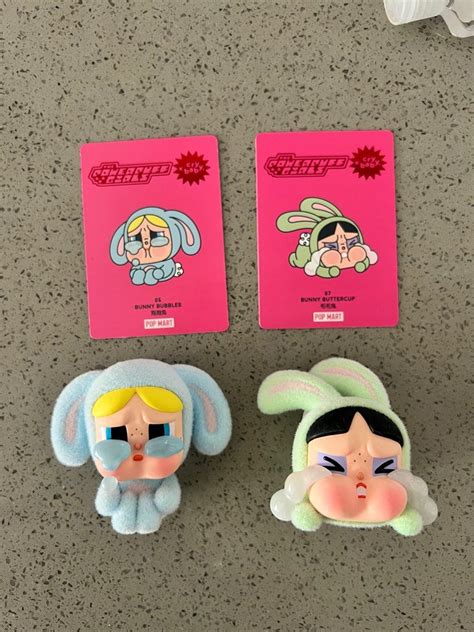 Popmart Cry Baby X Powerpuff Girls Hobbies Toys Toys Games On