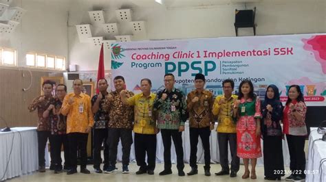 Sanitasi Jadi Isu Utama Dalam Kegiatan Coaching Clinic 1 Implementasi