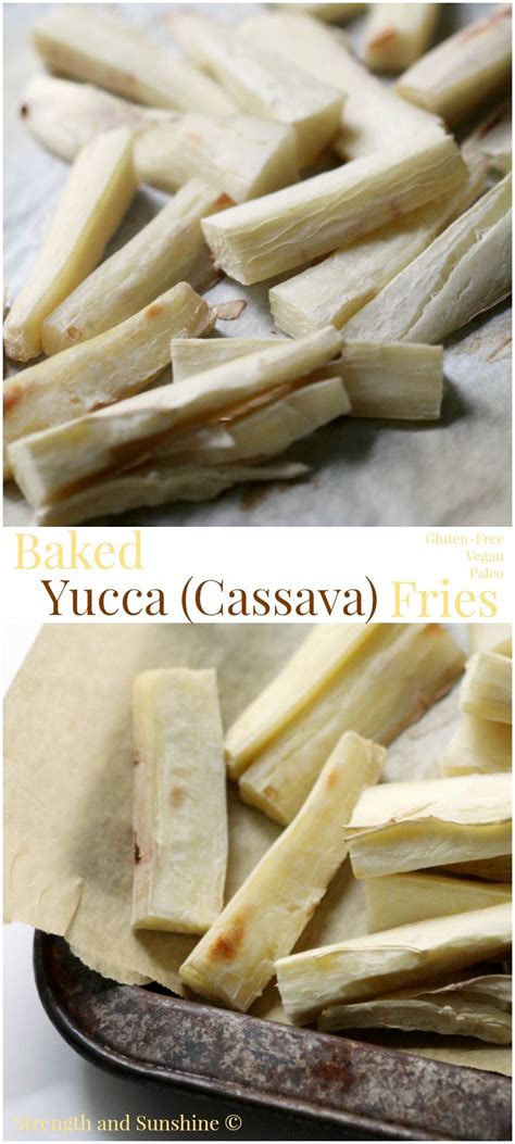 Baked Yucca Cassava Fries Recipe Food Allergy Free Recipes Real