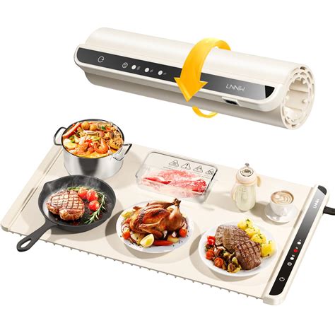 LNNIW Warming Mat for Food,Food Warming Mat,Electric Warming Tray for