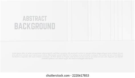 White Background Minimalist Design Presentation Business Stock Vector ...