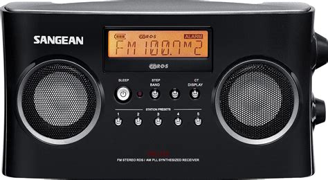 Sangean Pr D Black Portable Num Rique Noir Radio Portable Radios