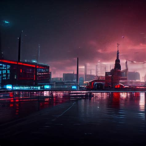 Copenhagen Cyberpunk Hyper Realistic K Cinematic Midjourney