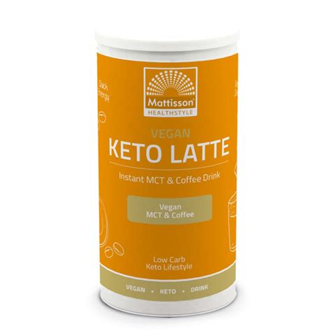 Vegan Keto Latte Instant Mct Coffee Drink Topkwaliteit Bestellen