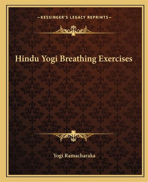 Hindu Yogi Breathing Exercises Paperback