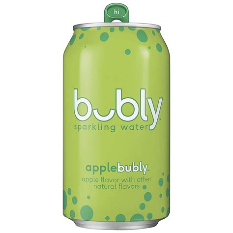 Bubly Sparkling Water Crisp Berry Cherry Variety Pack 12 Oz Cans 18