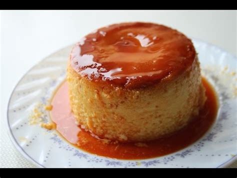 Steamed Caramel Custard Pudding Basic Measurement Cooking A Dream