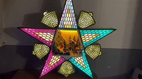 DIY CHRISTMAS LANTERN WITH CHRISTMAS VILLAGE DIY PAROL