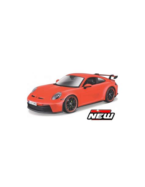 Bburago Bu O Porsche Gt Orange Modellino