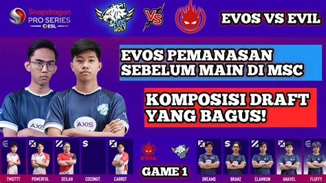 Evos Holy Vs Evil Game Esl Snapdragon Pro Series Mlbb Evos