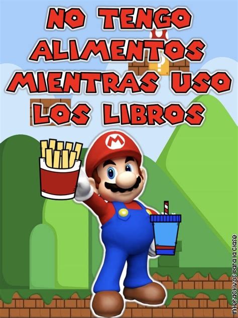 Pin De Karli En Tem Tica Mario Bros Reglamento De Biblioteca Reglas