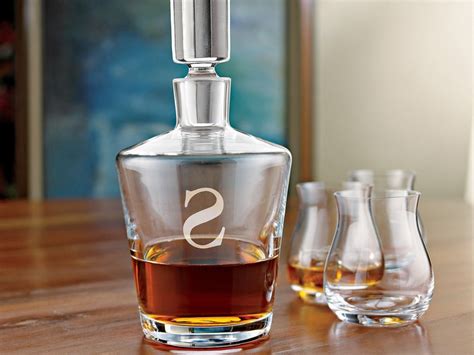 Personalized Whiskey Decanter And Glasses | Home Design Ideas