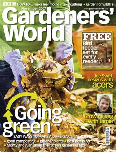 Gardeners' World Magazine Subscription Canada