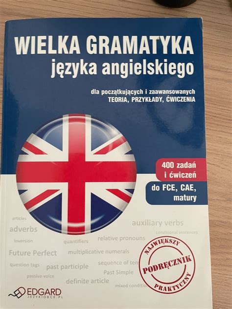 Wielka gramatyka języka angielskiego Borowska Elbląg Kup teraz na