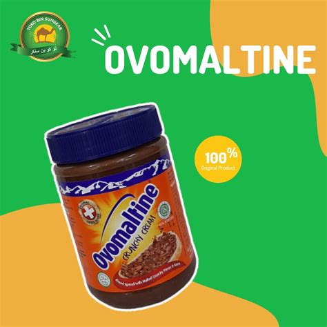 Jual Selai Roti Ovomaltine Isi Ml Crunchy Cream Selai Ovomaltin Jam