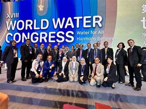 Indra Karya Hadiri World Water Congress Di Beijing Siap Dukung