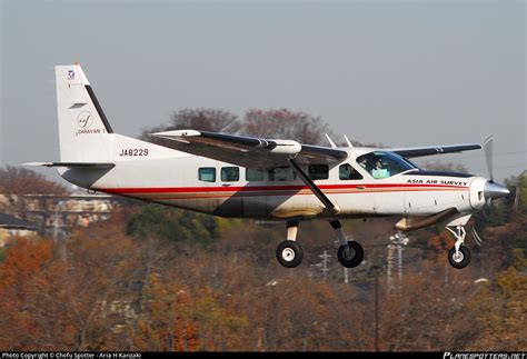 Ja Asia Air Survey Cessna Caravan I Photo By Chofu Spotter