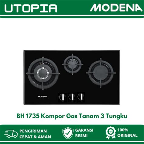 Jual Modena Kompor Gas Tanam Bh Bh Bulit In Hob Tungku