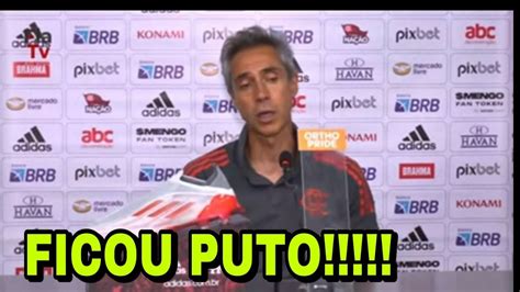 Paulo Sousa Fica Put E Esculacha Na Coletiva Youtube