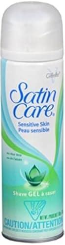 Amazon Gillette Satin Care Ultra Sensitive Shave Gel For Women