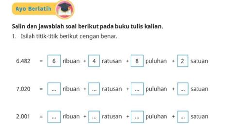 Kunci Jawaban Matematika Kelas 4 Halaman 27 28 Ayo Berlatih Kurikulum