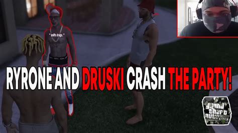 Ryrone And Druski Crash The Party Gta Rp Grizzley World Rp V