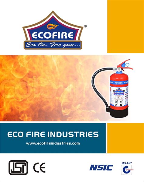 Eco Fire Abc Powder Type 4 Kg Fire Extinguisher Red Buy Online In