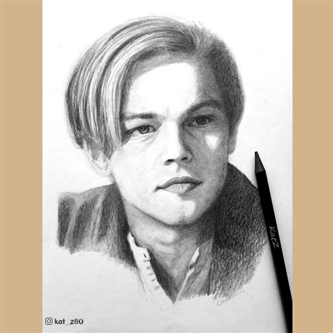 Remaking My Old Artwork - Titanic Portrait Drawing | Jack in 2023 ...