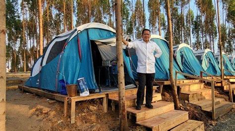 Bamsoet Berkemah Bersama Presiden Joko Widodo Di Titik Nol Ibu Kota