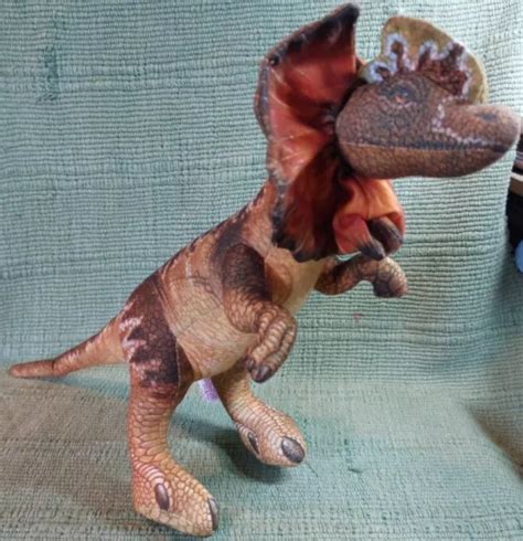 Vintage 1992 Jurassic Park Dilophosaurus Dinosaur Soft Toy By Dakin £29 99 Picclick Uk