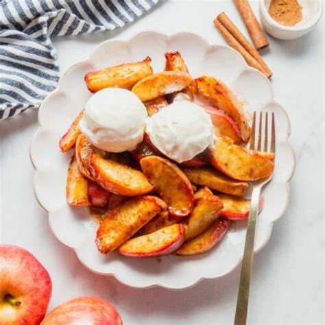 Easy Air Fryer Apples 10 Minutes