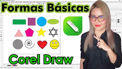 Formas básicas en Corel Draw Rectángulo Elipse Triángulo Estrella