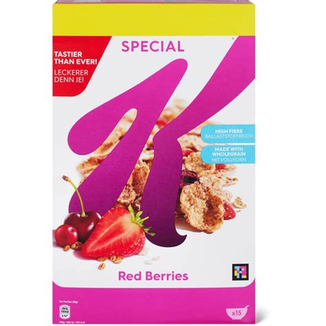 Kellogg S Special K Flakes Aus Reis Und Weizen Red Berries Migros