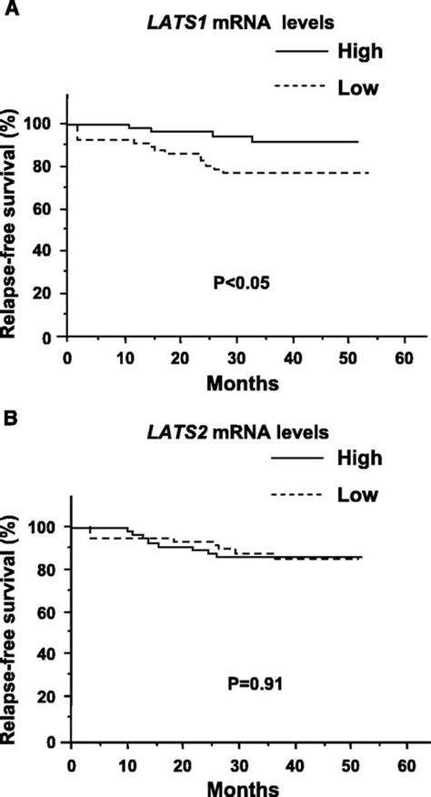 Down Regulation Of Lats1 And Lats2 Mrna Expression By Promoter