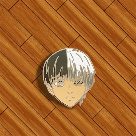 Half Human Half Ghoul Ken Kaneki Pin Tokyo Ghoul Brooch