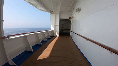 Sapphire Princess Promenade Deck Timewarp Youtube